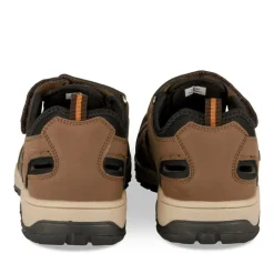 Sandales Trekking MARRON Homme Motif Uni Scratch