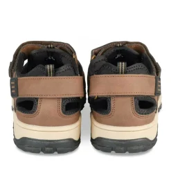 Sandales Trekking MARRON Homme Motif Uni Scratch