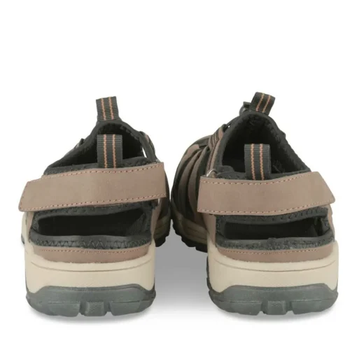 Sandales Trekking MARRON Homme Motif Uni Scratch