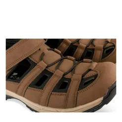 Sandales Trekking MARRON Homme Motif Uni Scratch