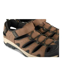 Sandales Trekking MARRON Homme Motif Uni Scratch