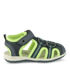 Sandales Trekking NOIR Garçon Motif Uni Scratch