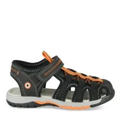 Sandales Trekking NOIR Garçon Motif Multicolore Scratch