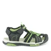 Sandales Trekking NOIR Garçon Motif Uni Scratch