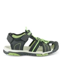 Sandales Trekking NOIR Garçon Motif Uni Scratch