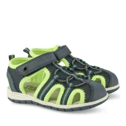 Sandales Trekking NOIR Garçon Motif Uni Scratch