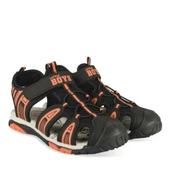 Sandales Trekking NOIR Garçon Motif Multicolore Scratch