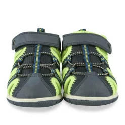 Sandales Trekking NOIR Garçon Motif Uni Scratch