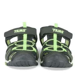 Sandales Trekking NOIR Garçon Motif Uni Scratch