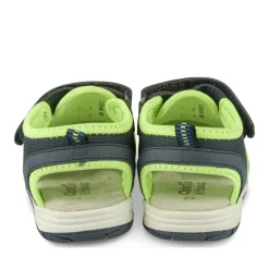 Sandales Trekking NOIR Garçon Motif Uni Scratch