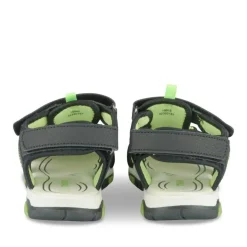 Sandales Trekking NOIR Garçon Motif Uni Scratch