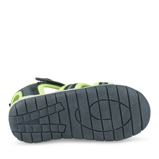 Sandales Trekking NOIR Garçon Motif Uni Scratch
