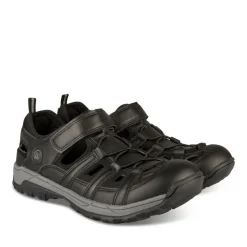Sandales Trekking NOIR Homme Motif Uni Scratch