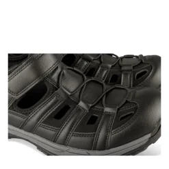 Sandales Trekking NOIR Homme Motif Uni Scratch