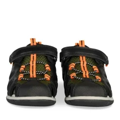 Sandales Trekking VERT Garçon Motif Multicolore Scratch
