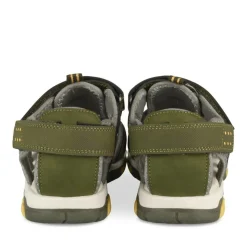Sandales Trekking VERT Garçon Motif Multicolore Scratch