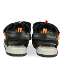 Sandales Trekking VERT Garçon Motif Multicolore Scratch