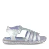 Sandales VIOLET Fille Motif Iridescent Boucle