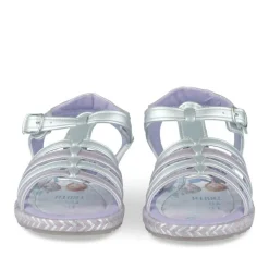 Sandales VIOLET Fille Motif Iridescent Boucle