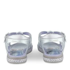 Sandales VIOLET Fille Motif Iridescent Boucle