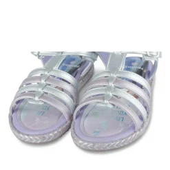 Sandales VIOLET Fille Motif Iridescent Boucle