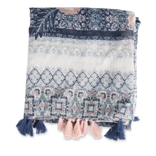 Snood BLEU Femme