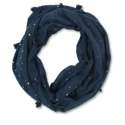 Snood BLEU LOVELY SKULL