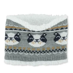 Snood GRIS CHARLIE & FRIENDS