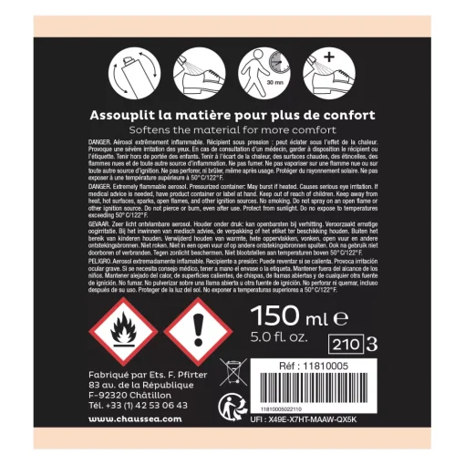 Spray Assouplisseur Multimatières CHAUSSEA