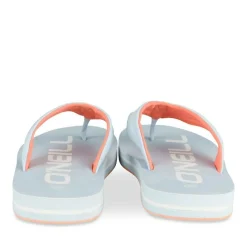 Tongs BLEU Femme Motif Uni A Enfiler