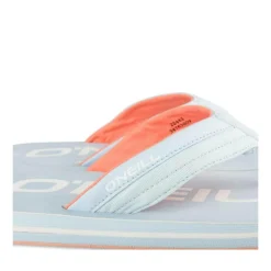 Tongs BLEU Femme Motif Uni A Enfiler