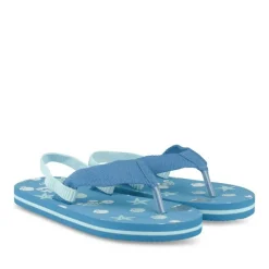 Tongs BLEU Garçon Motif Animal Elastique