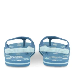 Tongs BLEU Garçon Motif Animal Elastique