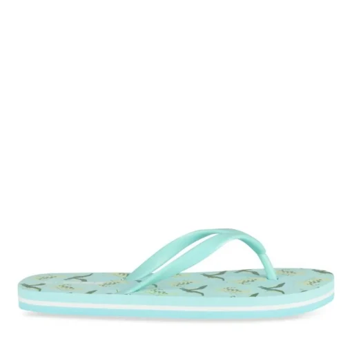 Tongs BLEU Garçon Motif Dinosaure A Enfiler