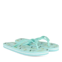 Tongs BLEU Garçon Motif Dinosaure A Enfiler