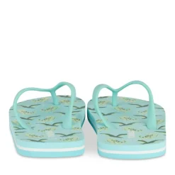 Tongs BLEU Garçon Motif Dinosaure A Enfiler
