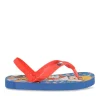 Tongs BLEU Garçon Motif Uni A Enfiler