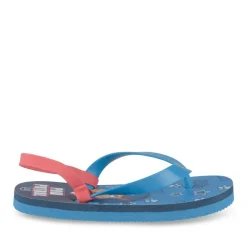 Tongs BLEU Garçon Motif Uni Elastique