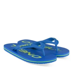 Tongs BLEU Garçon Motif Uni A Enfiler