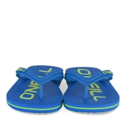 Tongs BLEU Garçon Motif Uni A Enfiler