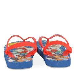 Tongs BLEU Garçon Motif Uni A Enfiler