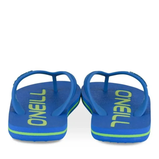 Tongs BLEU Garçon Motif Uni A Enfiler