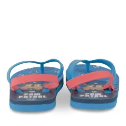 Tongs BLEU Garçon Motif Uni Elastique