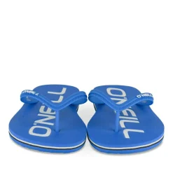 Tongs BLEU Homme Motif Uni A Enfiler