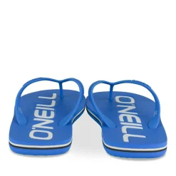 Tongs BLEU Homme Motif Uni A Enfiler