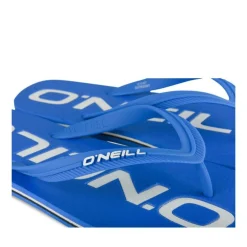 Tongs BLEU Homme Motif Uni A Enfiler