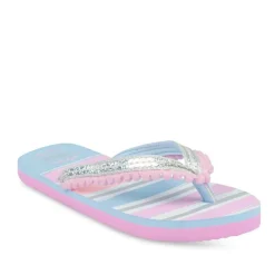 Tongs BLEU LOVELY SKULL