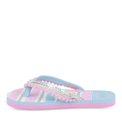 Tongs BLEU LOVELY SKULL