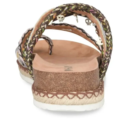 Tongs Entredoigt BEIGE Femme A Enfiler