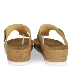 Tongs Entredoigt BEIGE Femme Motif Uni A Enfiler